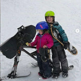 Slopedeck <br>スノースケート<br>新コンセプト<br>革新のダブルデッキ