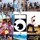 新コンセプト！<br>  Ben Wei <br> サーフスケートボード<br> コンプリート